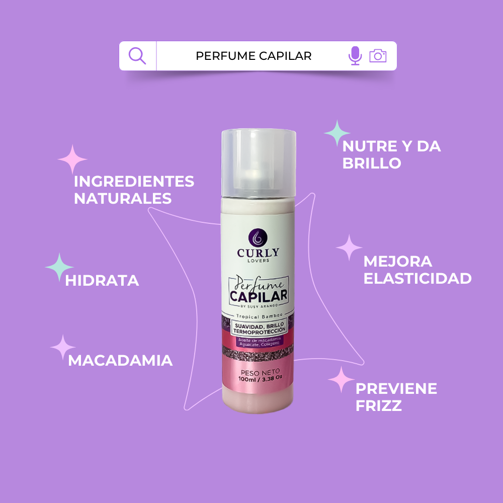 Perfume Termoprotector Curly Lovers - Imagen 5