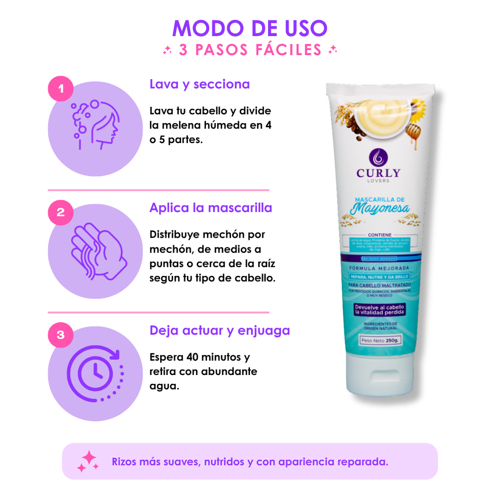 Mascarilla de Mayonesa - Imagen 2