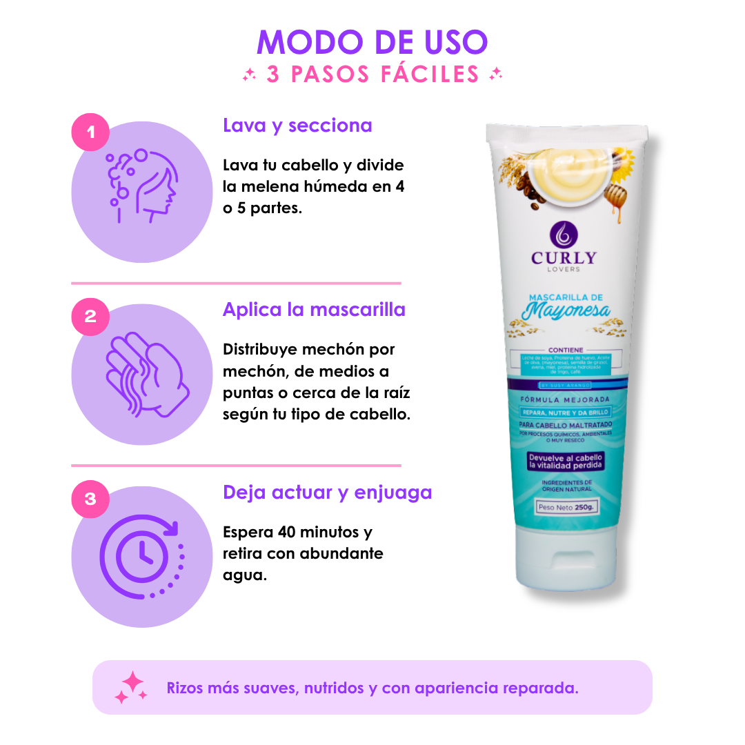 Mascarilla de Mayonesa - Imagen 2