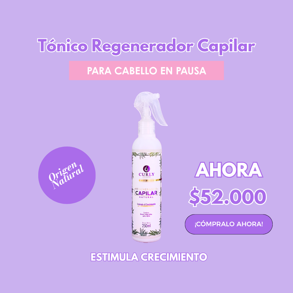 Tónico Regenerador Capilar Curly Lovers