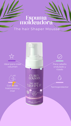 Espuma Curly Lovers the hair shaper mousse - Imagen 6
