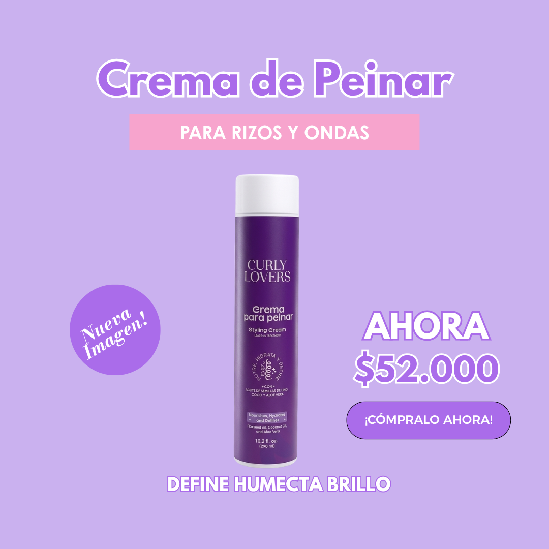 Crema para peinar Curly Lovers