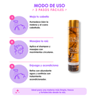 Shampoo de romero y cebolla The hair Recover Shampoo de Curly Lovers - Imagen 2