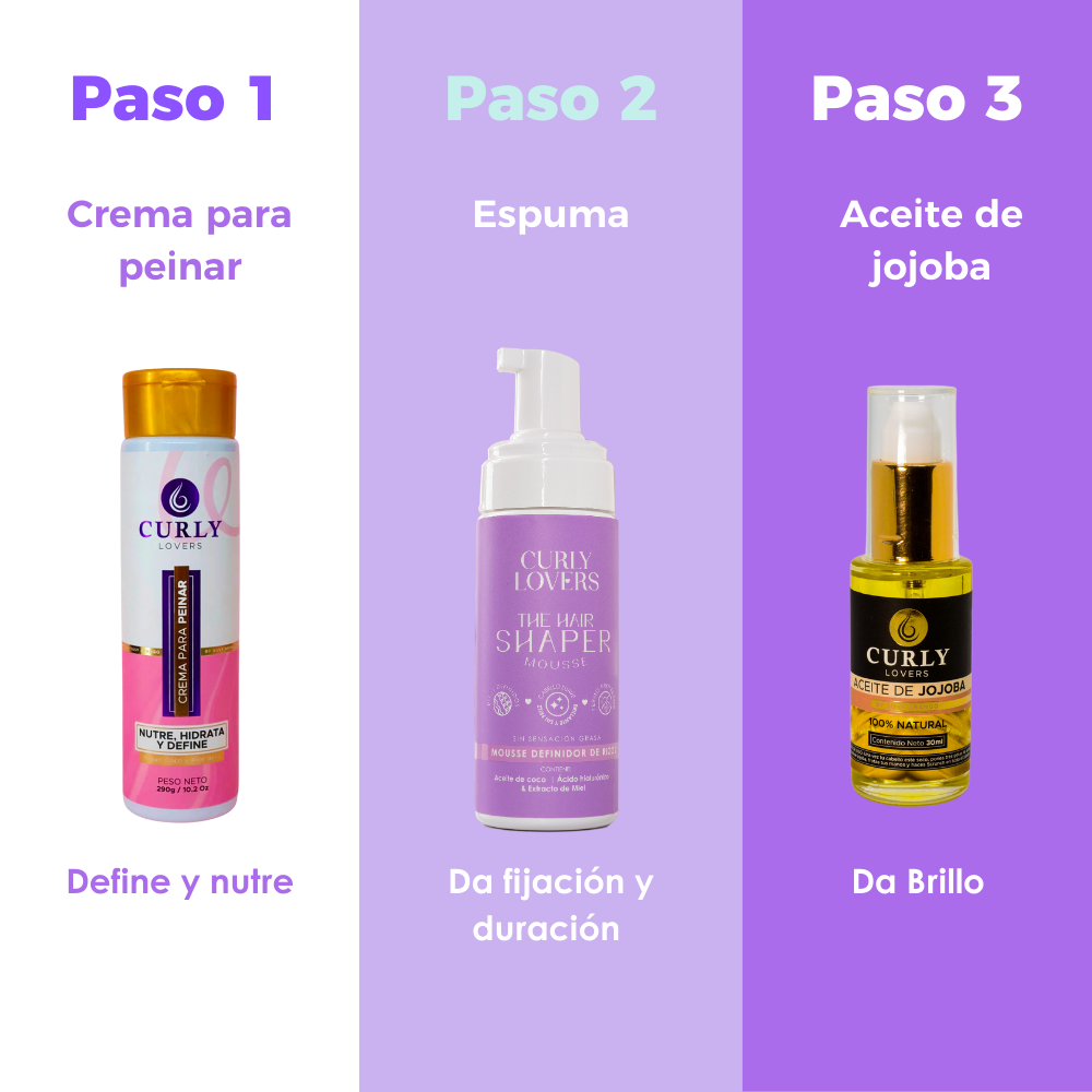 Espuma Curly Lovers the hair shaper mousse - Imagen 5