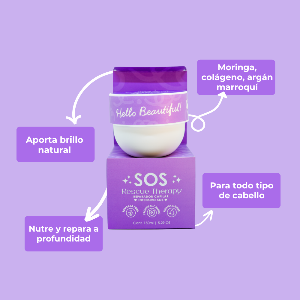 SOS RESCUE THERAPY CURLY LOVERS - Imagen 6