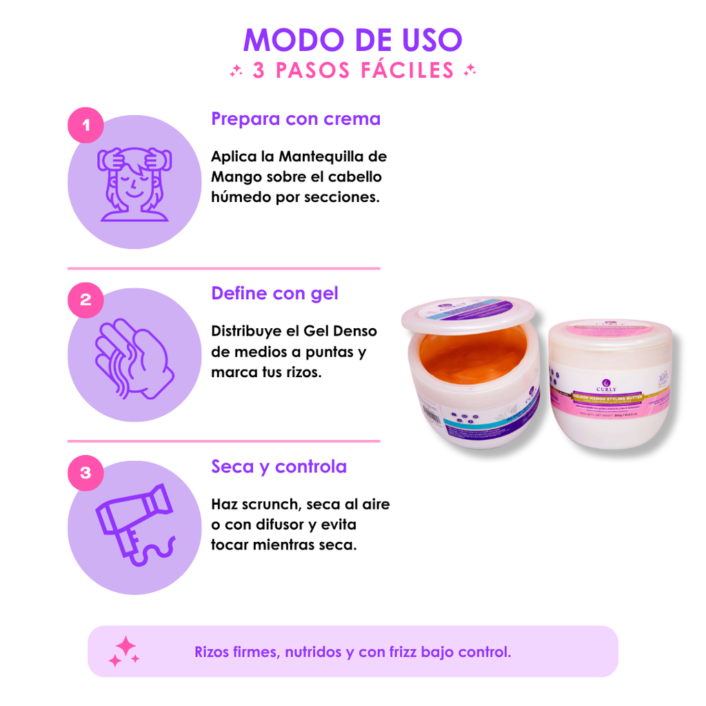 Kit definición extra control Curly Lovers - Imagen 2
