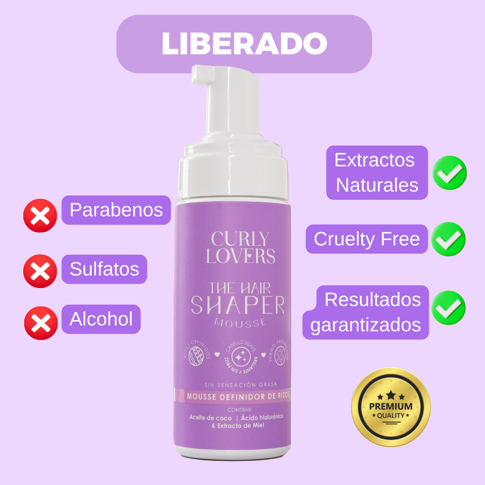Espuma Curly Lovers the hair shaper mousse - Imagen 7