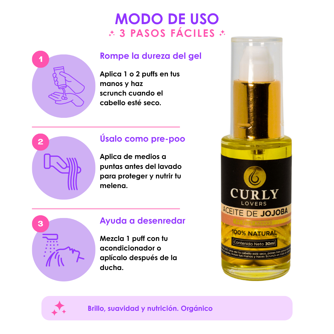 Aceite de Jojoba Curly Lovers