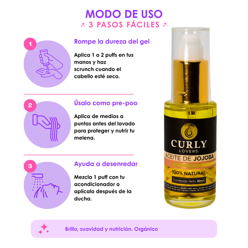 Aceite de Jojoba Curly Lovers