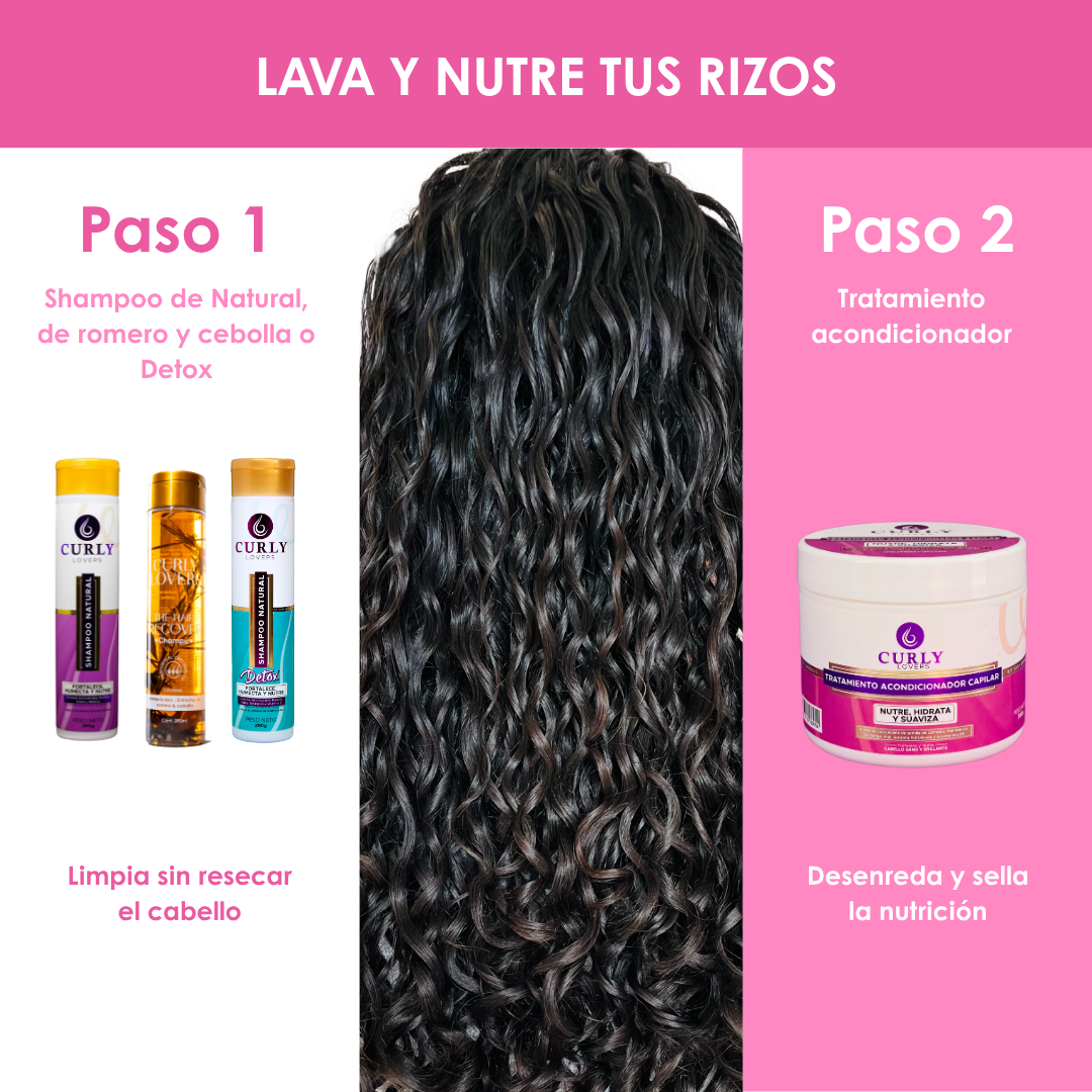 Tratamiento acondicionador natural Curly Lovers