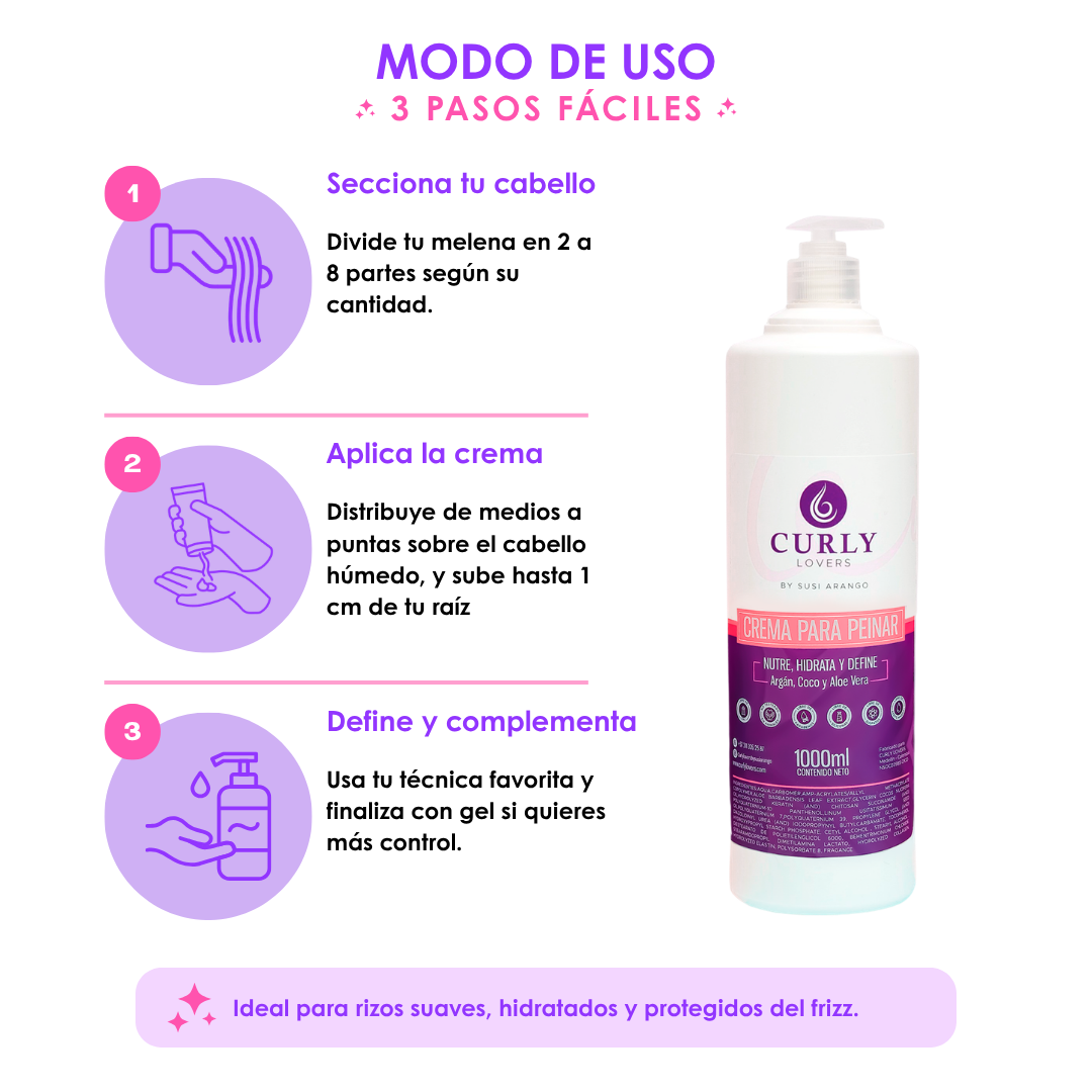 Crema para Peinar Litro