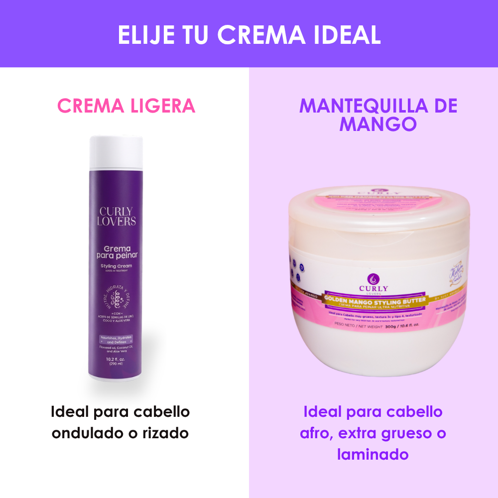 Crema para peinar Curly Lovers