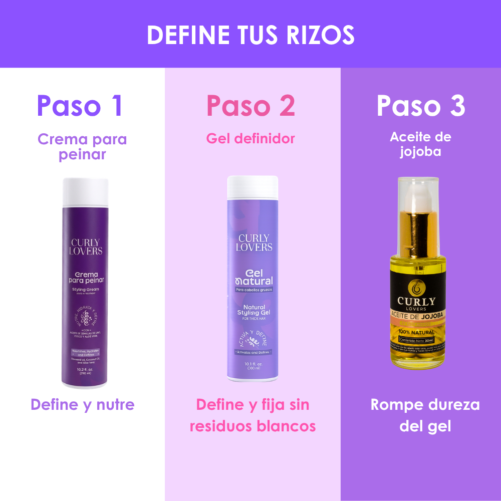 Crema para peinar Curly Lovers