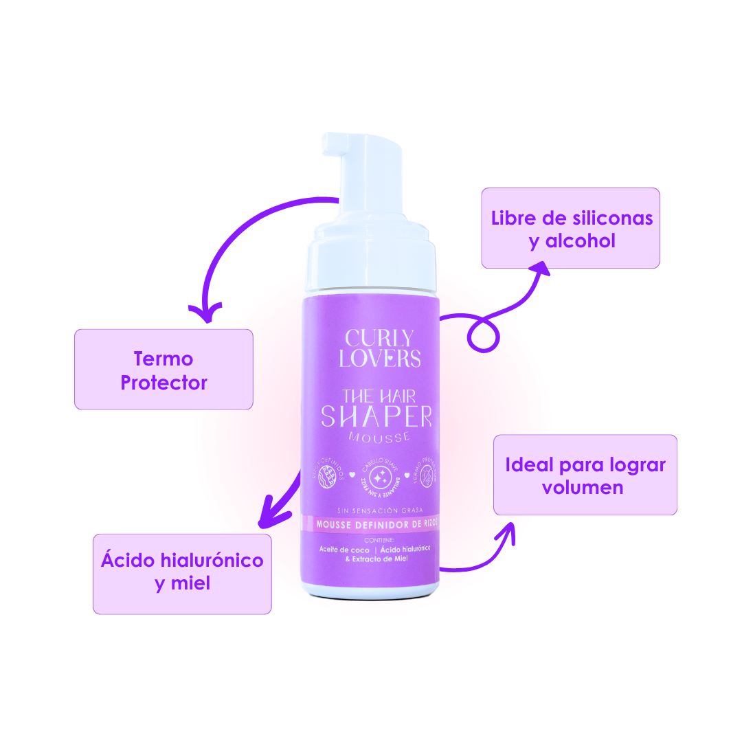 Espuma The hair shaper mousse