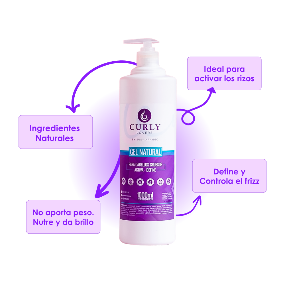 Gel Natural Litro