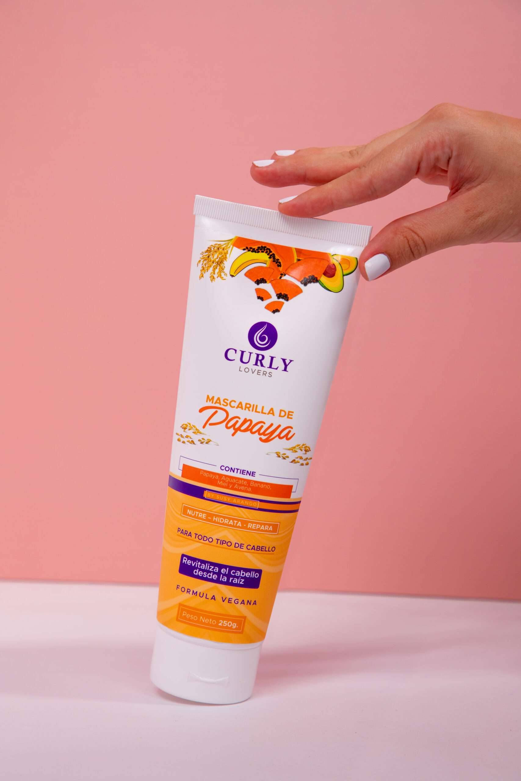 Mascarilla de Papaya Curly Lovers - Imagen 3