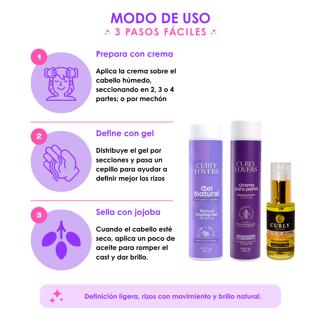 Kit melena definida