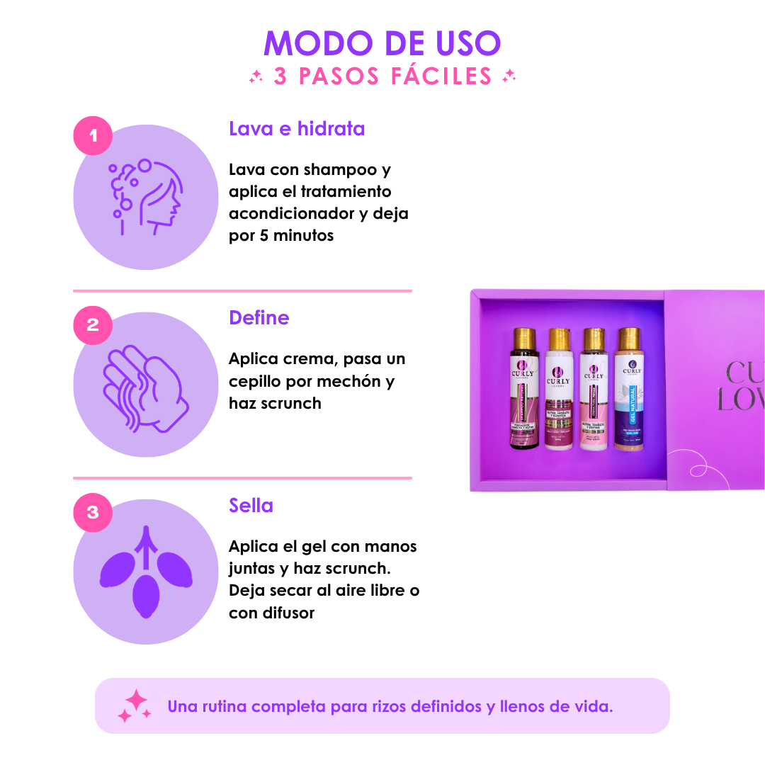 Shampoo Curly Lovers 100ml