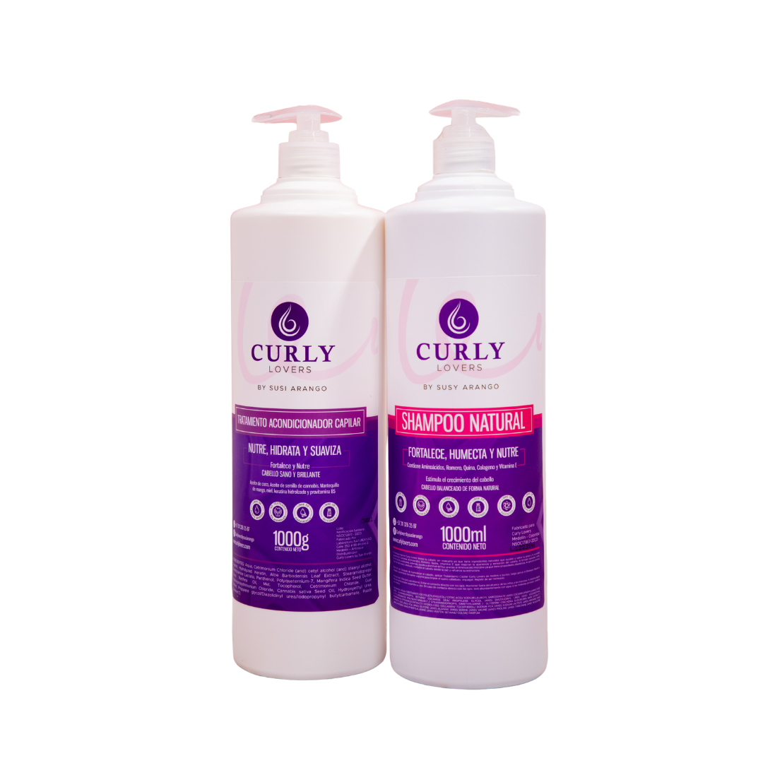 Kit Shower de Litro Curly Lovers