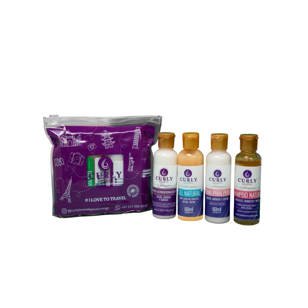 Kit Viajero Curly Lovers