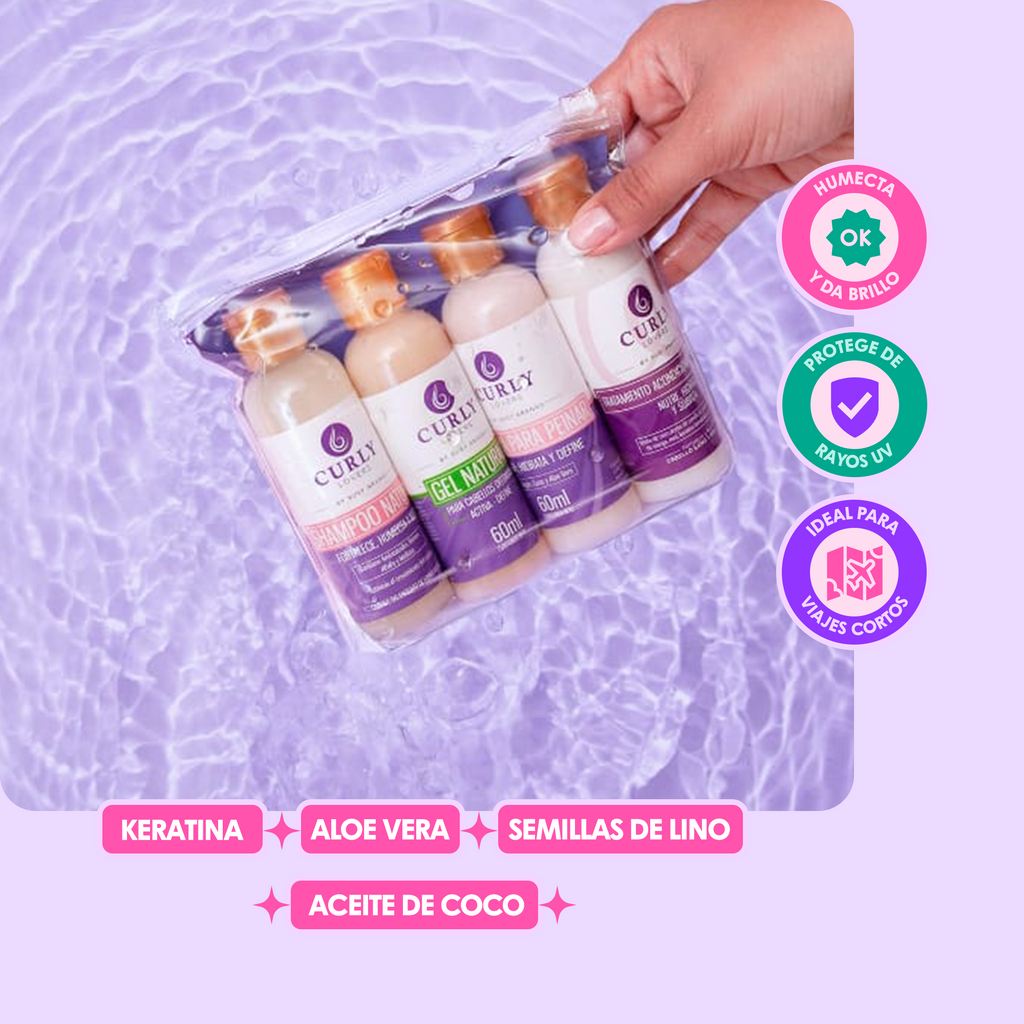 Kit Viajero Curly Lovers