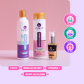 Kit melena definida cabello grueso