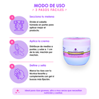 Crema para peinar mantequilla de mango