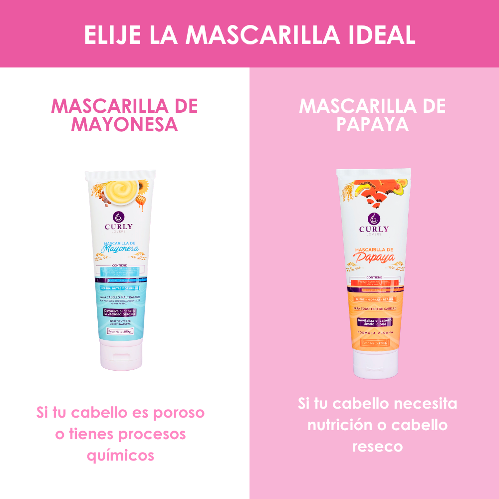 Mascarilla de Papaya Curly Lovers