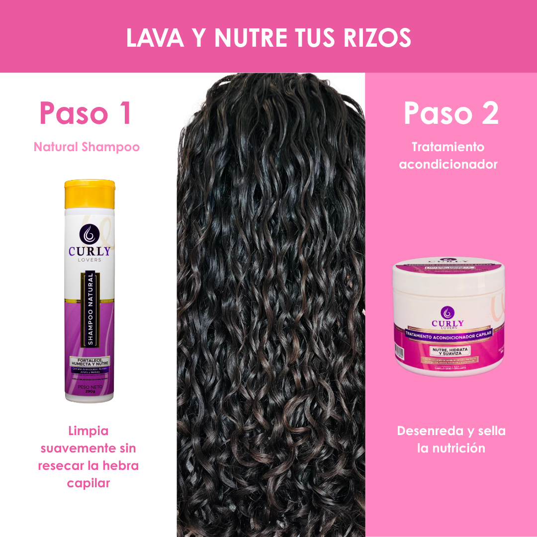 Shampoo natural Curly Lovers