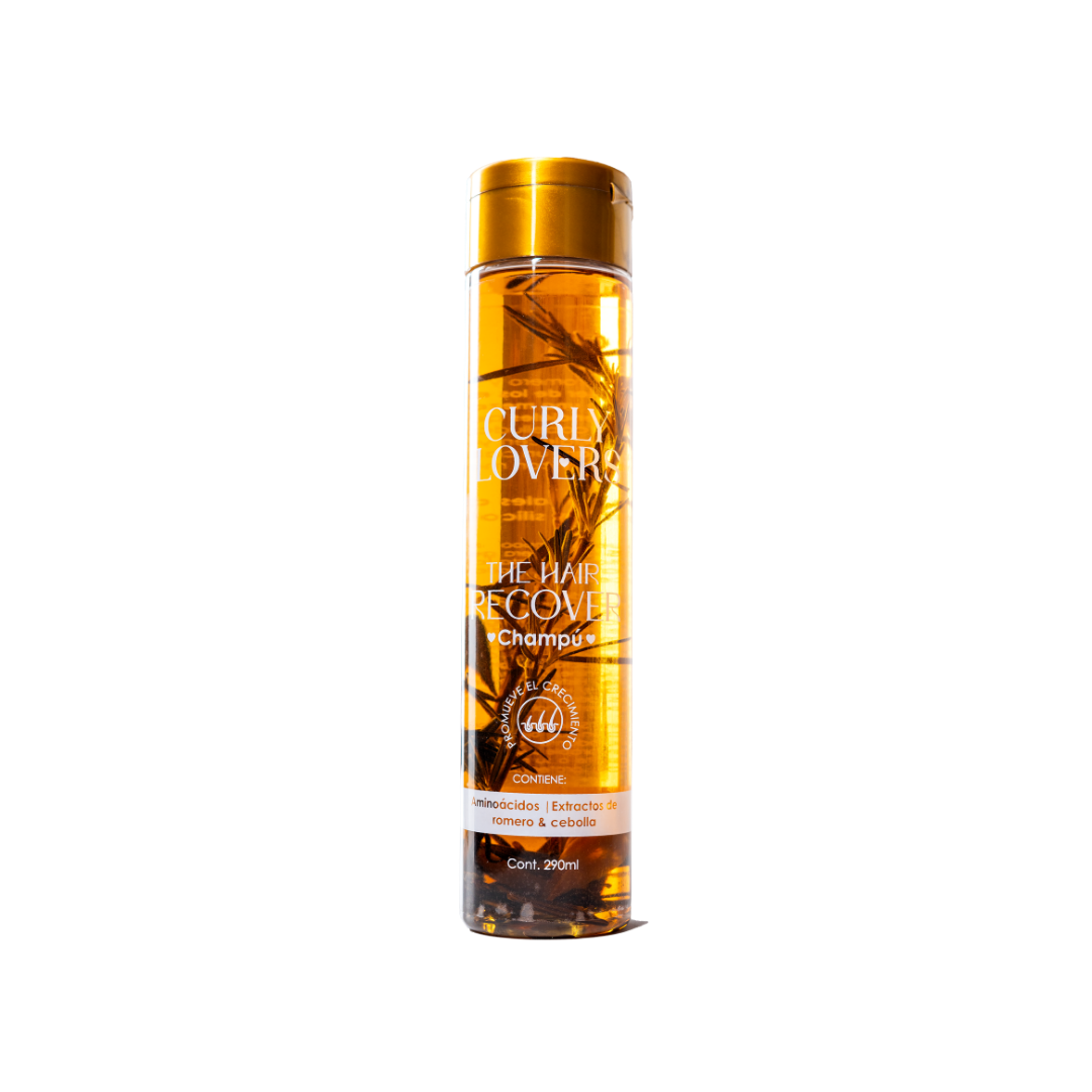 Shampoo de romero y cebolla The hair Recover Shampoo de Curly Lovers