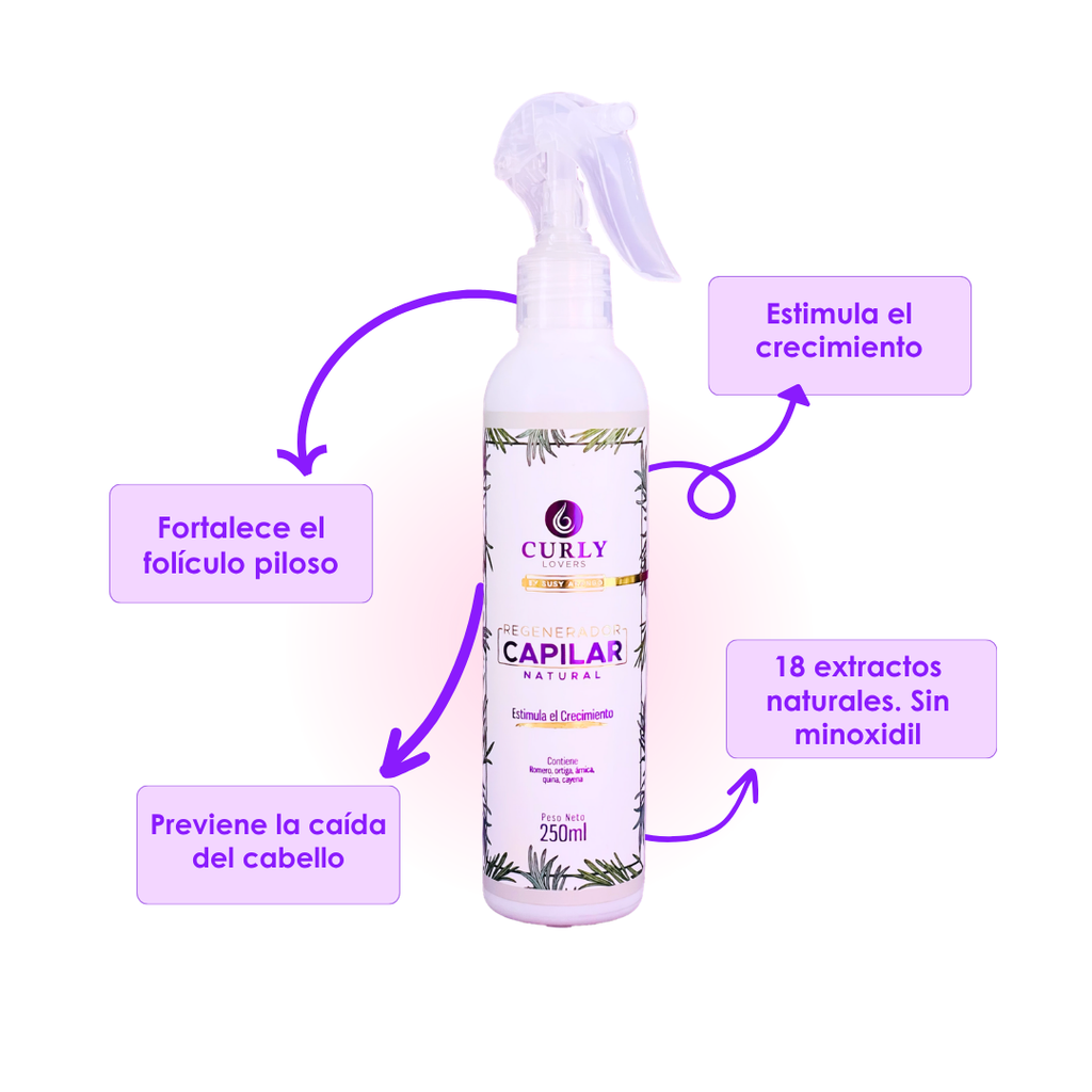 Tónico Regenerador Capilar Curly Lovers