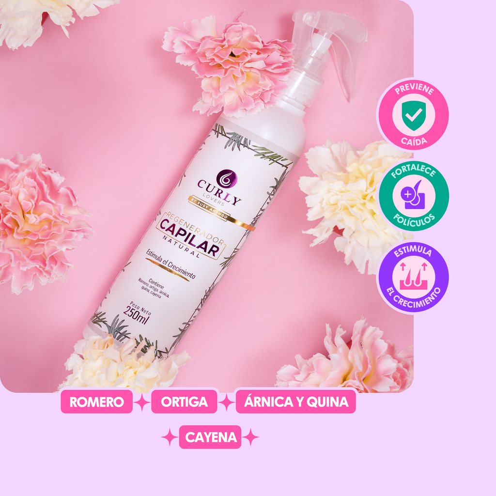 Tónico Regenerador Capilar Curly Lovers - Imagen 2