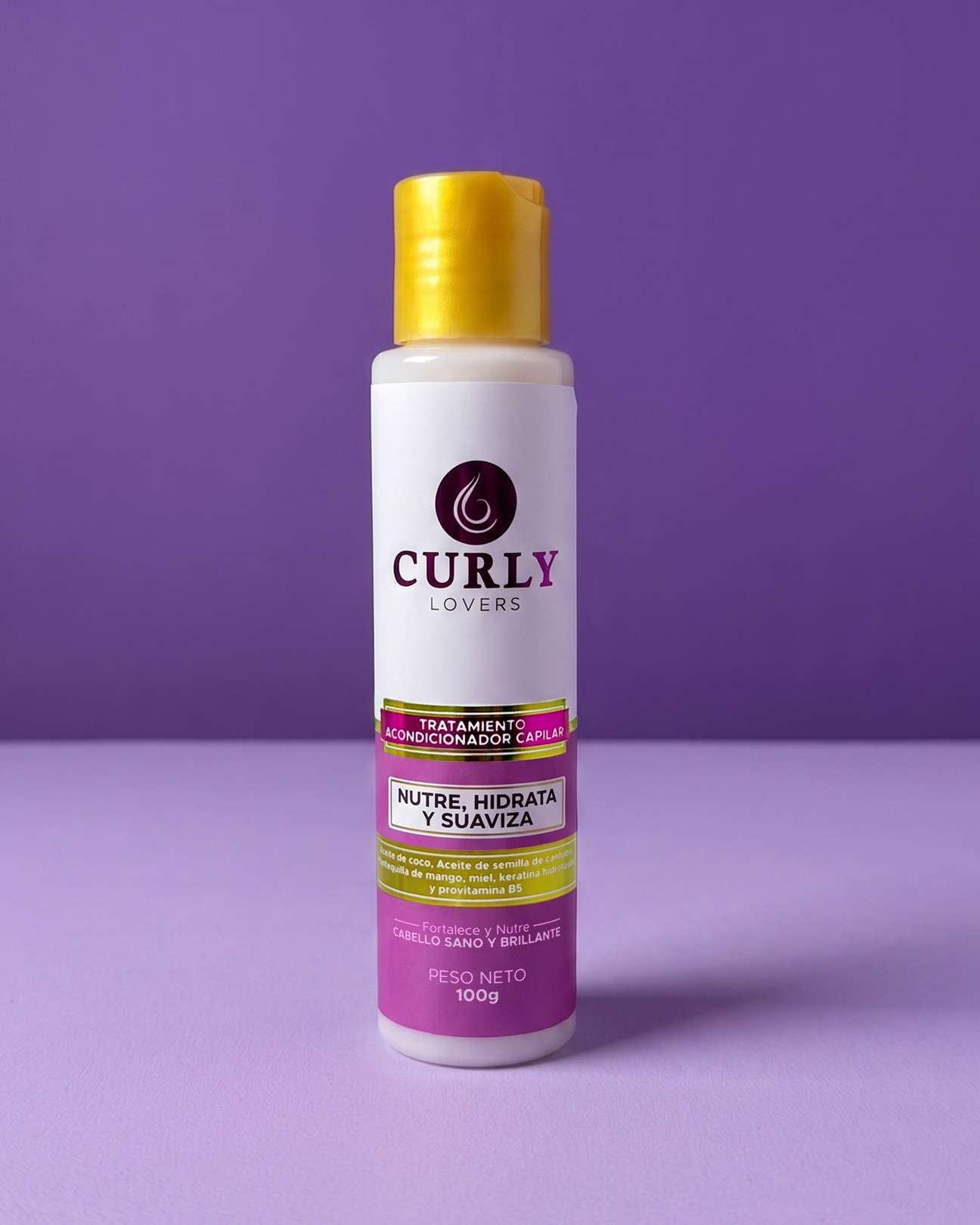 Acondicionador Natural Curly Lovers (100ml) - Imagen 2