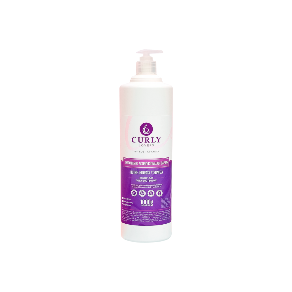 Tratamiento Acondicionador Litro Curly Lovers - Imagen 3
