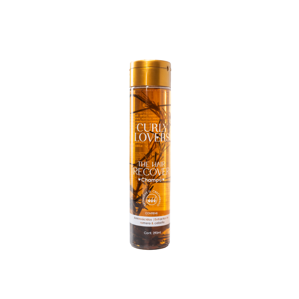 Shampoo de romero y cebolla The hair Recover Shampoo de Curly Lovers - Imagen 3