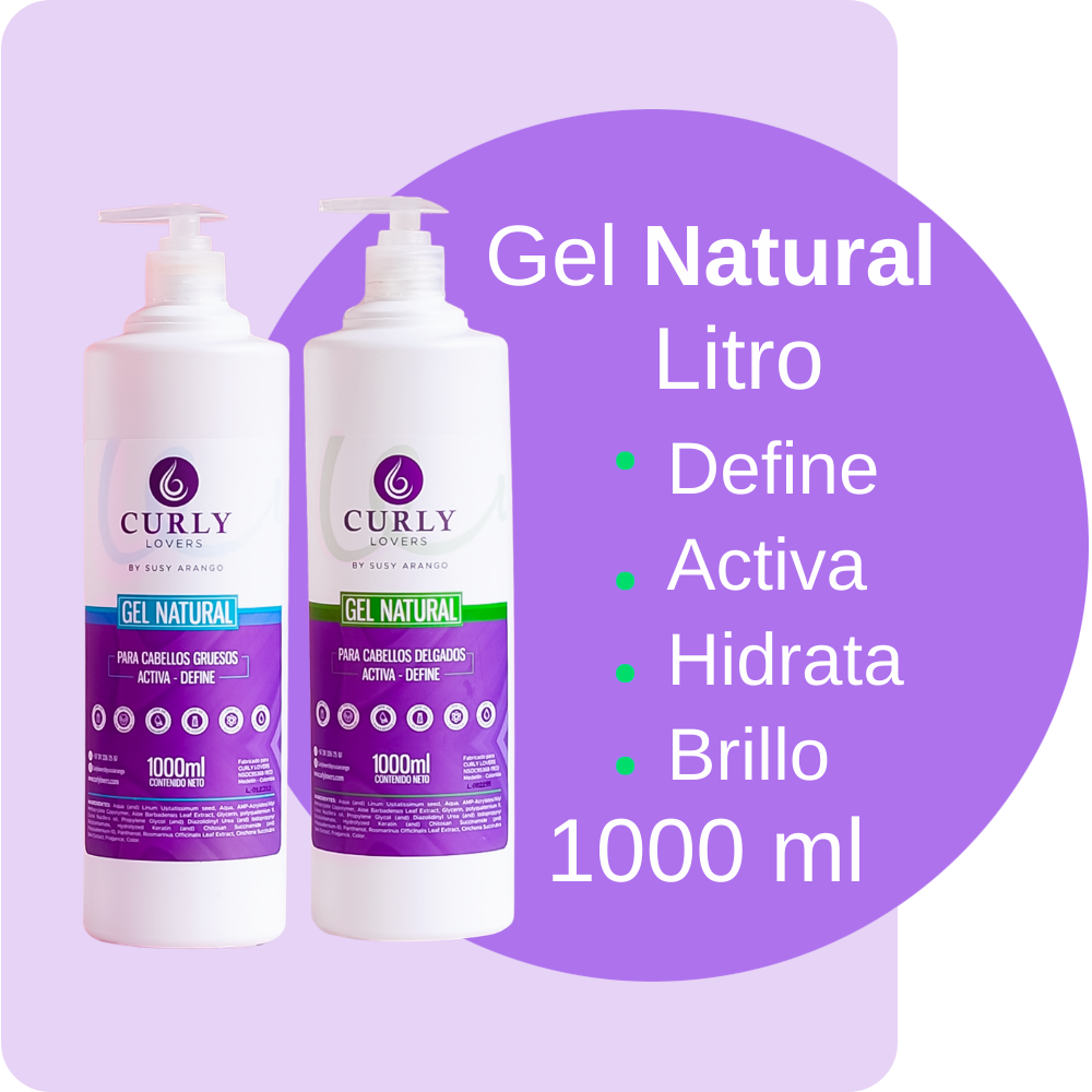 Gel Para Cabello Delgado Litro - Imagen 7