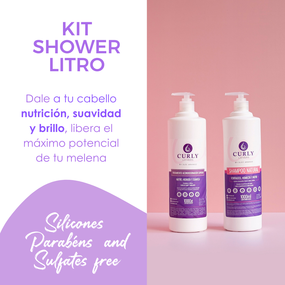 Kit Shower de Litro Curly Lovers - Imagen 3