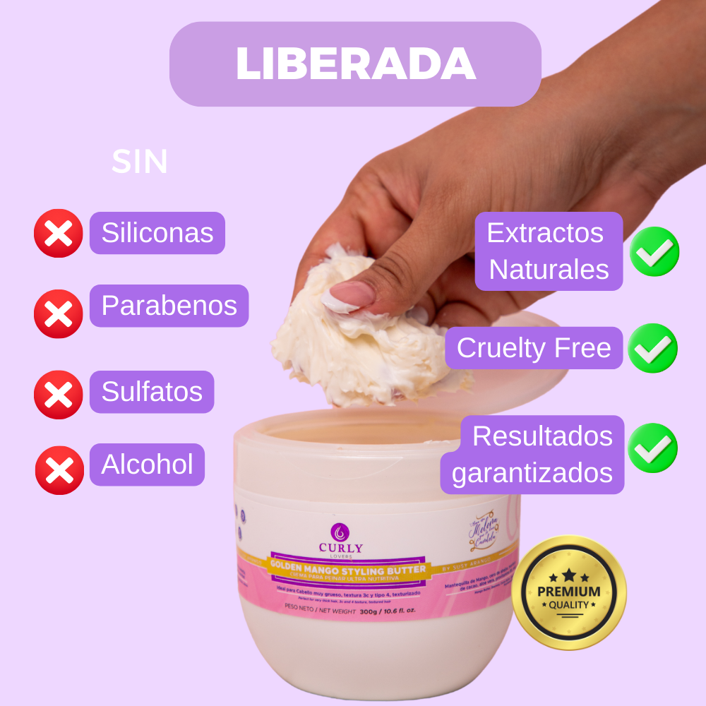 Crema para peinar mantequilla de mango - Imagen 5