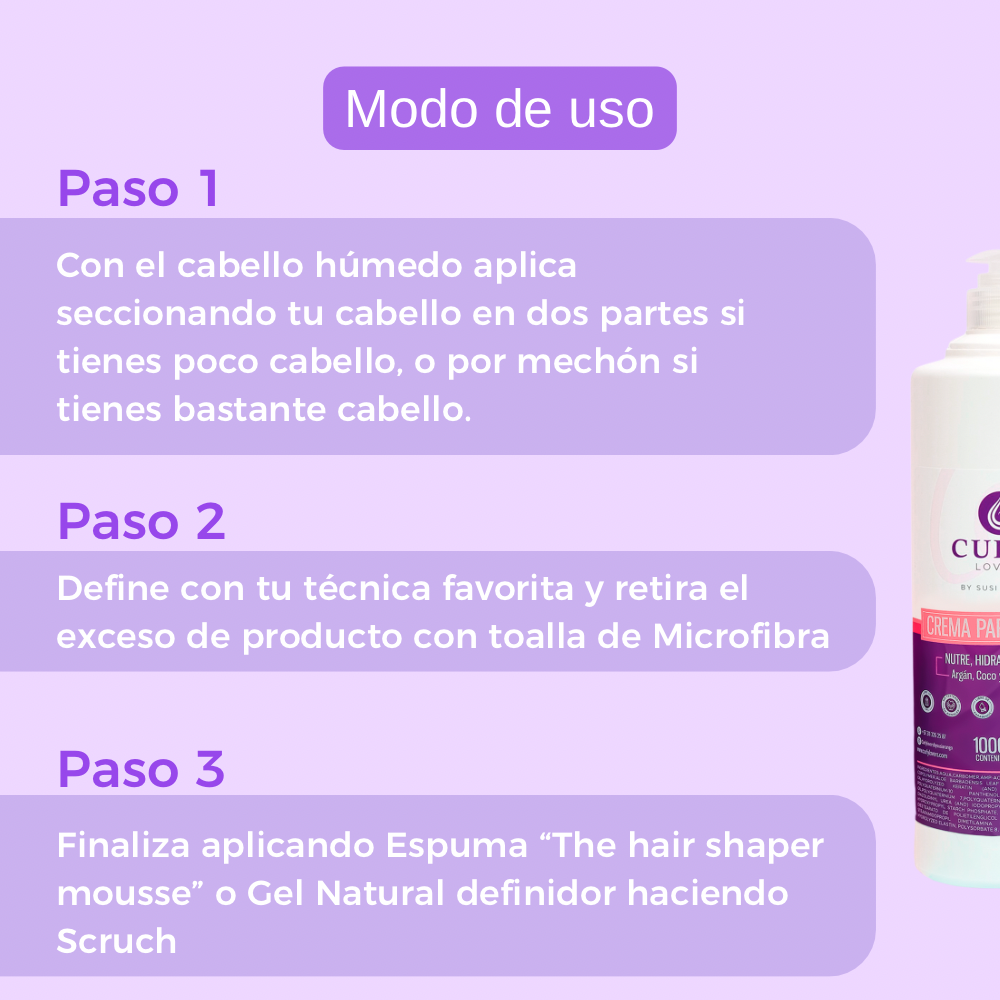 Crema para Peinar Litro - Imagen 4
