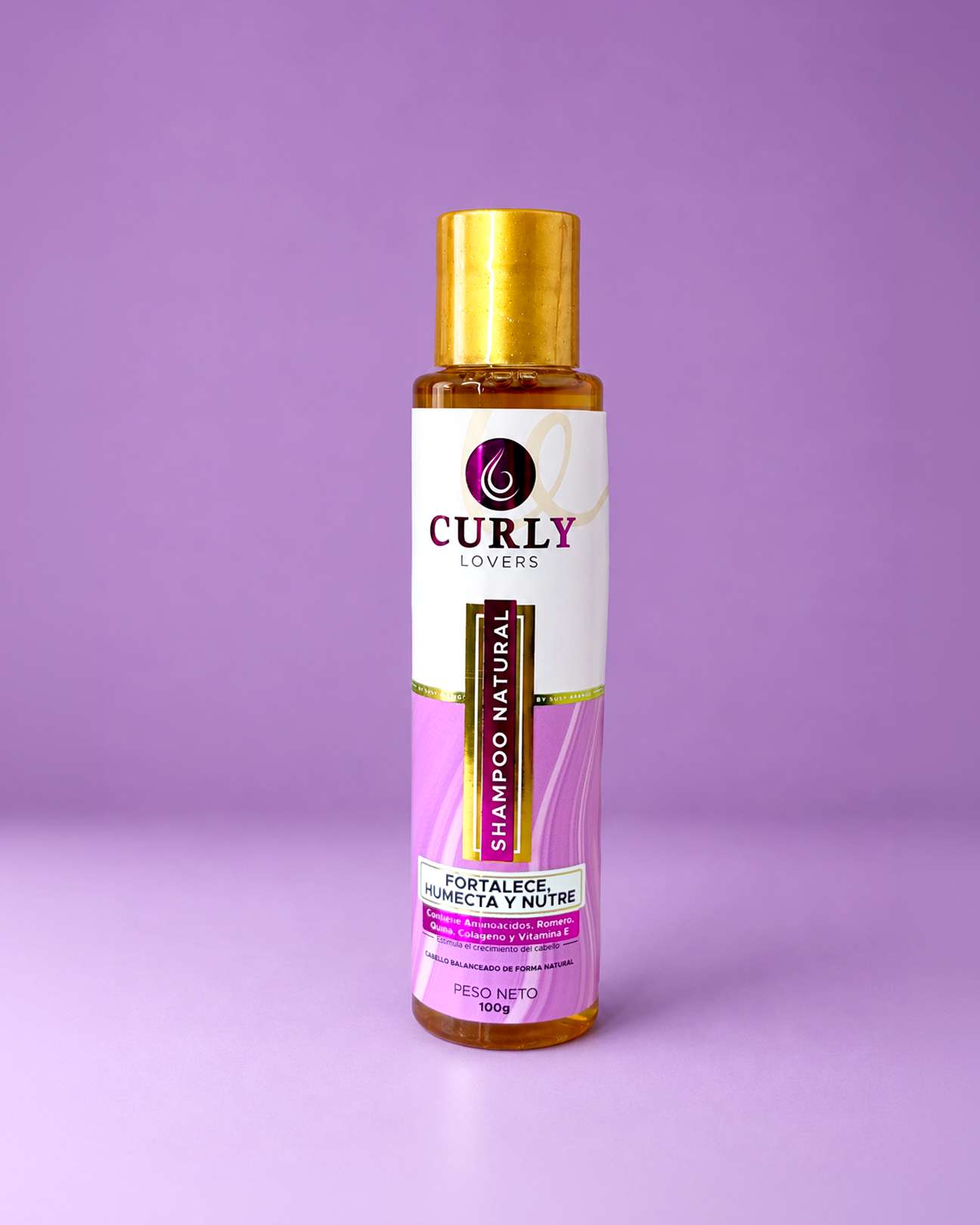 Shampoo Curly Lovers 100ml - Imagen 2