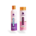 Kit duo para cabello grueso de Curly Lovers