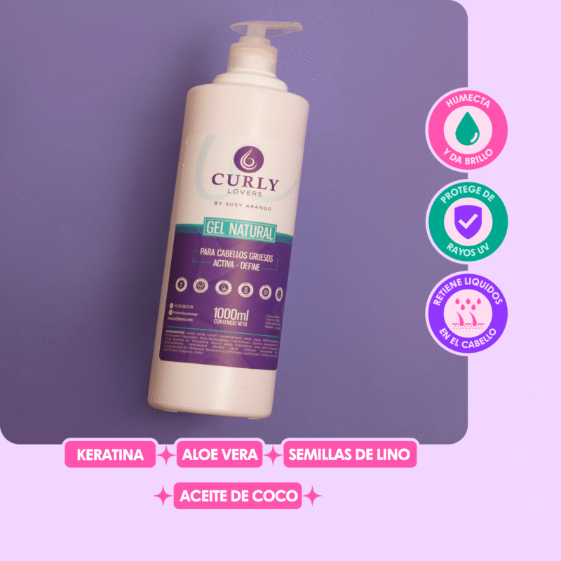 Gel para Cabello Grueso Litro