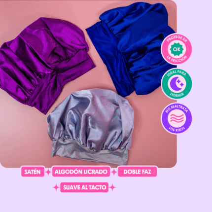 Gorro Satén para Dormir