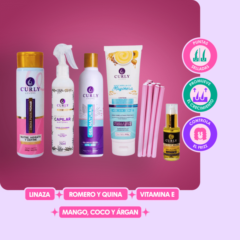 Programa de Transición Capilar Etapa 2 Curly Lovers