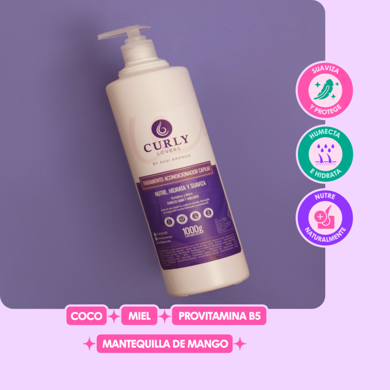 Tratamiento Acondicionador Litro Curly Lovers