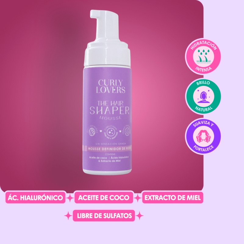 Espuma Curly Lovers the hair shaper mousse